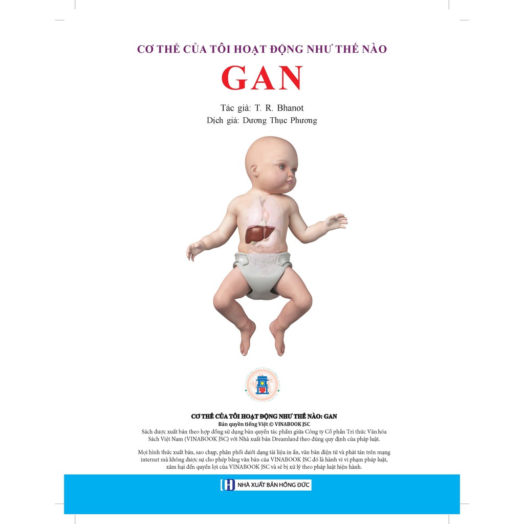 Sách - Cơ Thể Của Tôi Hoạt Động Như Thế Nào: Gan