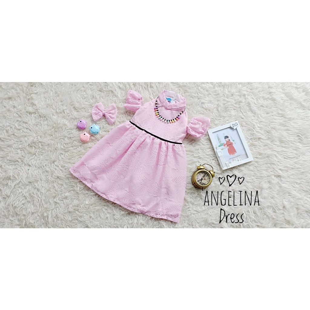 Angelina Đầm Hồng Đẹp Quyến Rũ Cho Trẻ Em Và Người Lớn Mẫu Mới Nhất / Đầm Hiện Đại / Đầm Đẹp Quyến Rũ