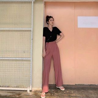 Quần culottes siêu dài chân