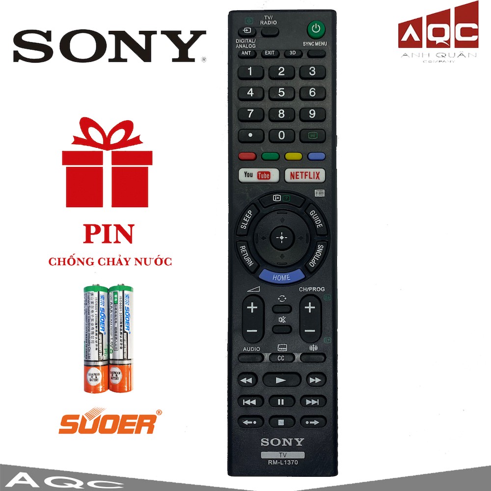 Remote Điều Khiển Tivi Sony Smart Loại Đẹp Hàng Chính Hãng