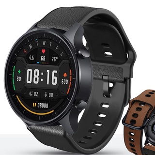 Dây đeo đồng hồ thể thao bằng da silicon 22mm màu sắc siêu bền thay thế chuyên dụng cho xiaomi mi watch 2