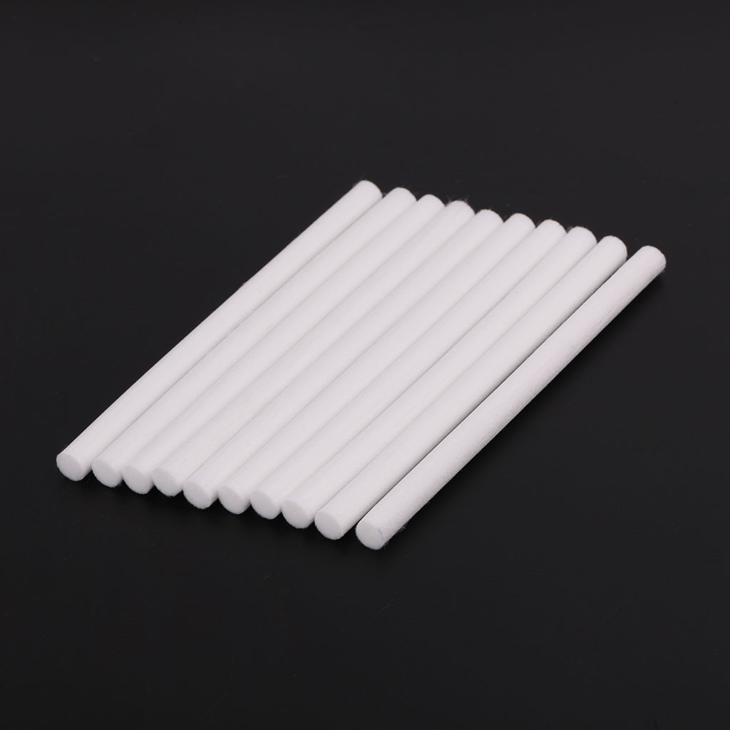 Set 10 que cotton lọc độ ẩm 8*130mm cho máy tạo độ ẩm bằng sóng siêu âm