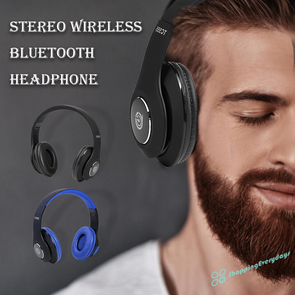 Tai Nghe Chụp Tai Bluetooth Không Dây Âm Thanh Sống Động Chất Lượng Cao