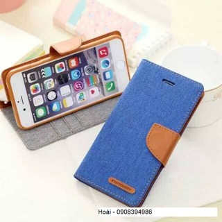 Bao da iPhone 7 Plus/ iPhone 8 Plus Mercury Canvas Diary chính hãng