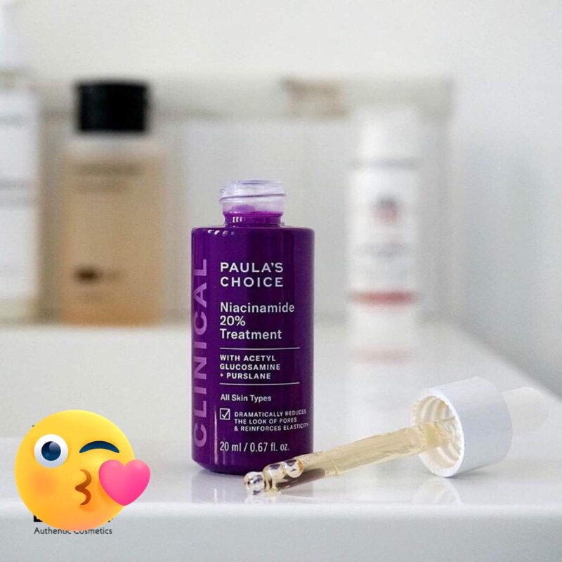 Nia 20 Paula‘s Choi.ce-Niacinamide 20% Treament thu nhỏ lỗ chân lông,làm sáng da