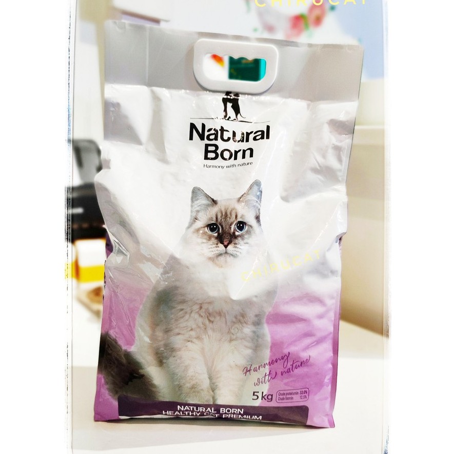 Hạt cho mèo Natural Born Heathy Cat Túi 5kg