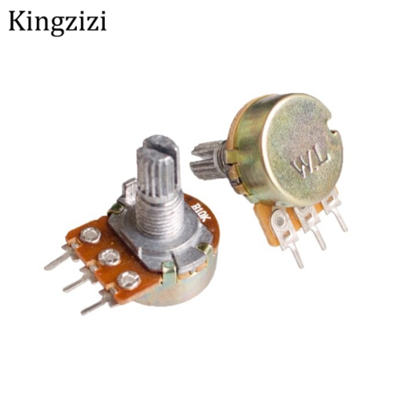 Chiết áp tuyến tính WH148 B10K trục 15mm chất lượng cao