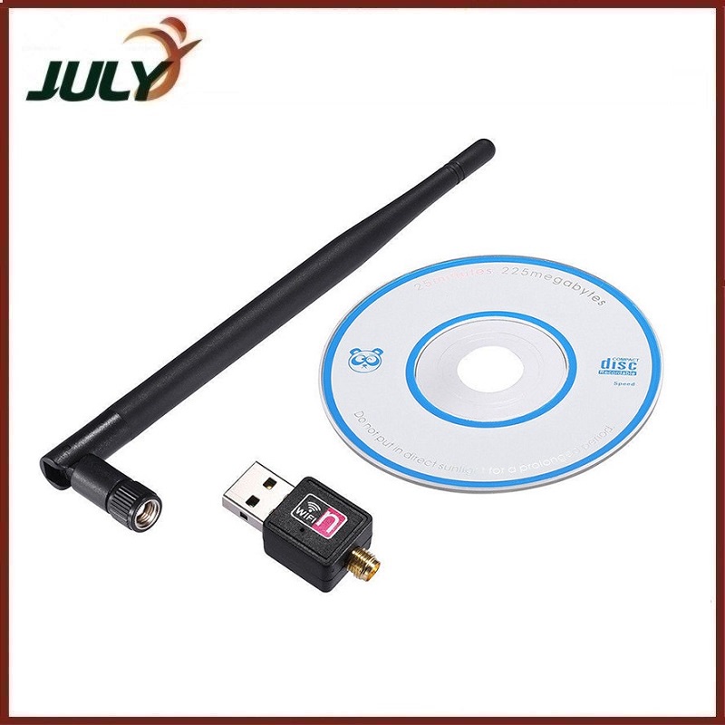 USB Thu Sóng Wifi 802.11n Cho Máy Tính Có Anten Dài Bắt Sóng Cực Tốt