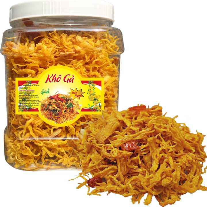 Khô gà bơ tỏi đặc biệt thơm ngon - Hũ 500g hiệu TPS | BigBuy360 - bigbuy360.vn