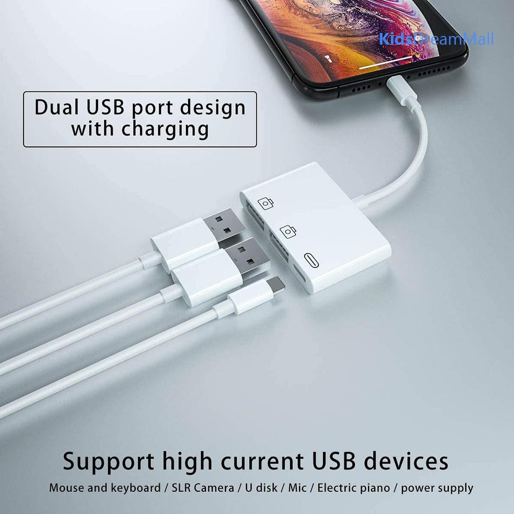 Đầu Chuyển Đổi Usb Otg Cao Cấp Cho Iphone Ipad