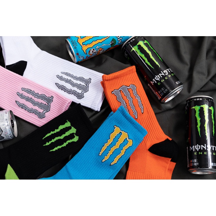 Vớ Tất MONSTER cao cổ  Nam Nữ phong cách  thể thao, trẻ trung, năng động.