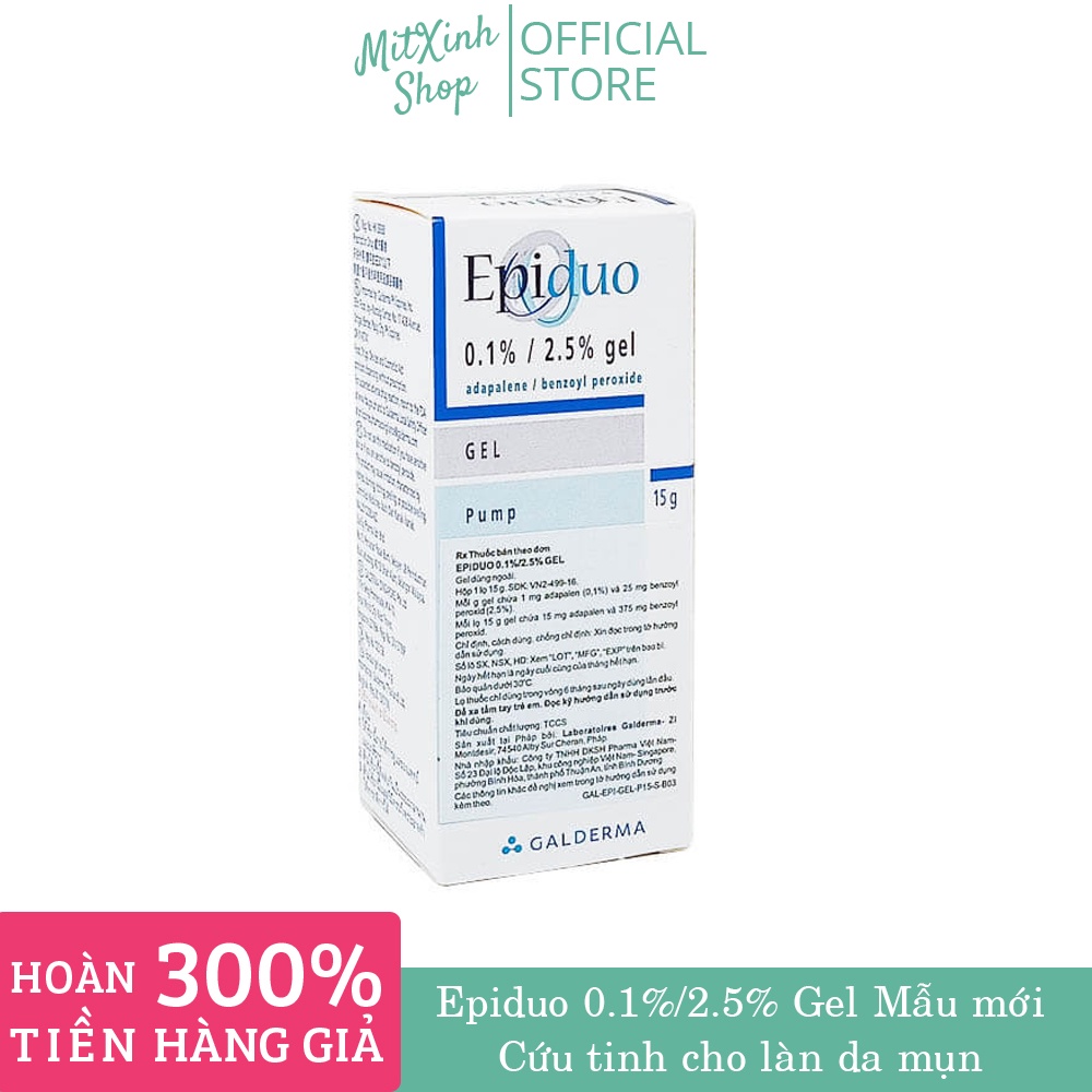 Gel chấm mụn Epidou 15g