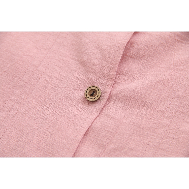 Plus Size Floral Embroidery Lace Long Sleeve Blouse Loose Big Size Pink Navy Blue Casual Blusas Officewear Tops | BigBuy360 - bigbuy360.vn