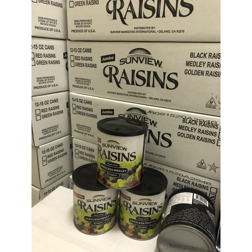 Nho khô Mỹ Sunview Raisins, date 2022, 425g | BigBuy360 - bigbuy360.vn