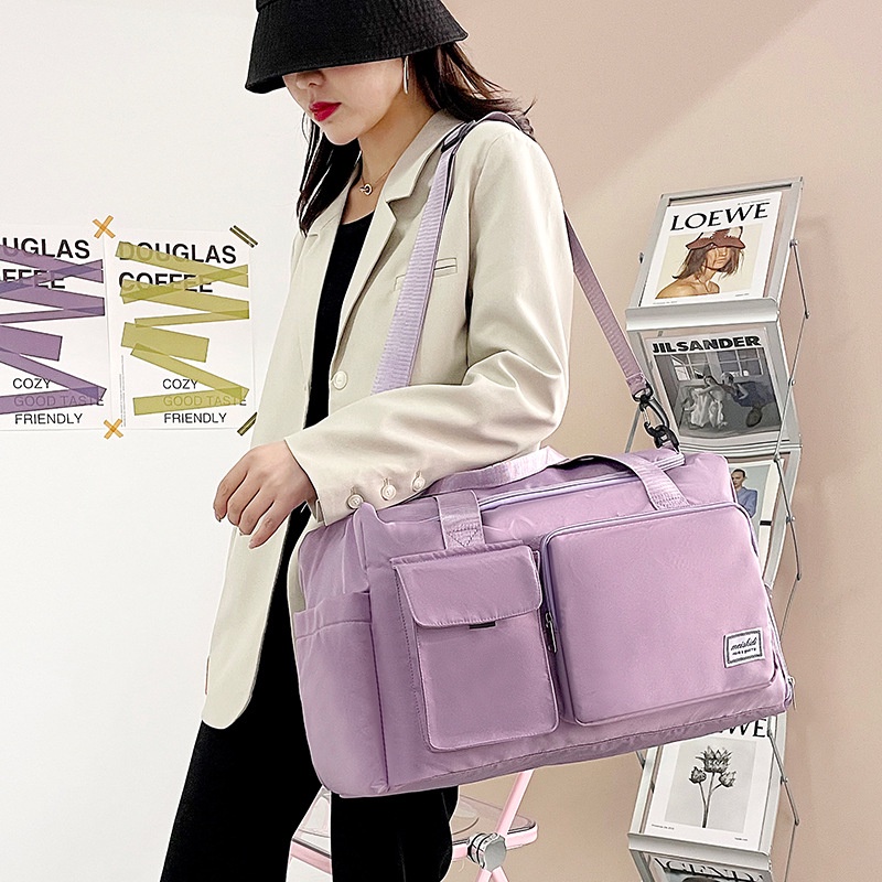 Túi xách IELGY đeo vai sức chứa lớn chống nước đa dụng cho nữ