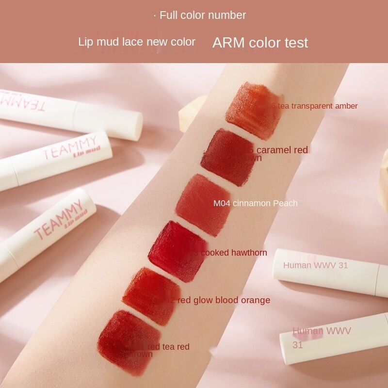 [Hàng mới về] Son kem lì trang điểm TEAMMY màu sắc mềm mịn xinh xắn