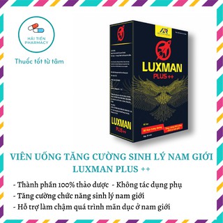 Viên Uống Tăng Cường Sinh Lý Nam Giới Luxman Plus ++