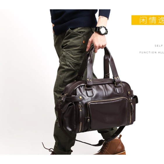 TÚI DU LỊCH- TÚI THỂ THAO DA cho Nam