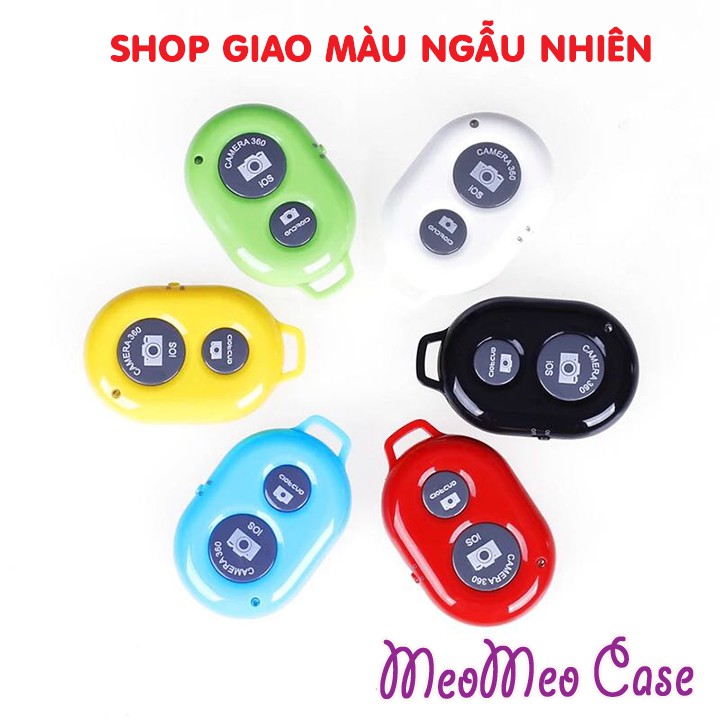 Remote chụp hình kết nối bluetooth - nút bấm điều khiển chụp ảnh từ xa cho điện thoại thông minh - Meomeo Case