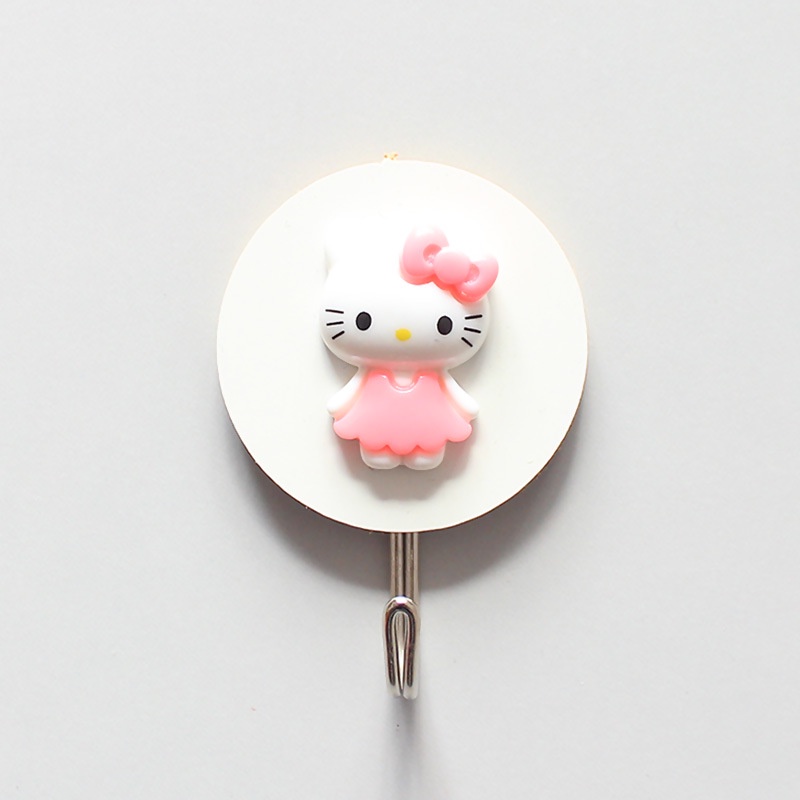 Móc treo đồ XIAODUOJIAJU dán tường hình mèo đáng yêu