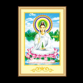 Tranh thêu 5d quan âm 53422