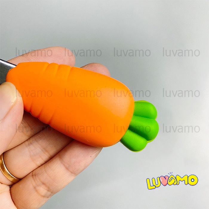 Thìa dĩa inox kèm hộp đựng cho bé ăn dặm AD202