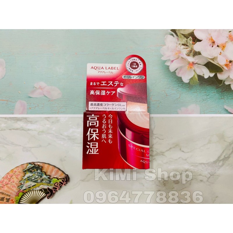 Kem dưỡng da Shiseido Aqualabel Special Gel Cream 5 in 1 - MẪU MỚI NHẤT