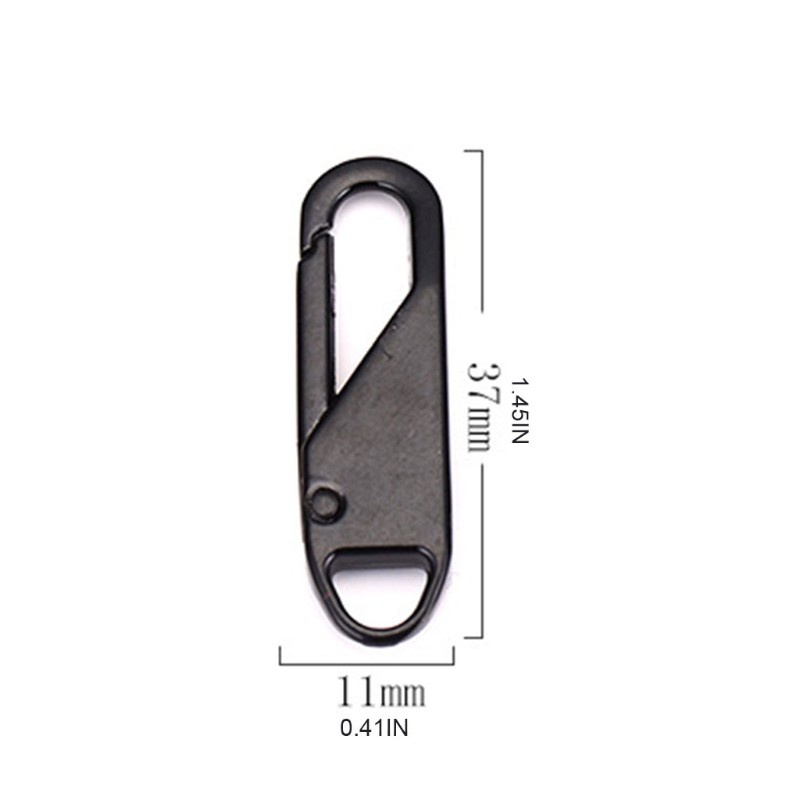 1PC Zipper Pull Replacement Repair Kit Slider Pull Tab Universal Fixer