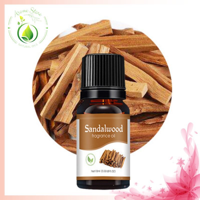 Tinh dầu Gỗ đàn hương( Sandawood Oil ), thiên nhiên nguyên chất, giúp thơm phòng, đuổi muỗi, 10ml