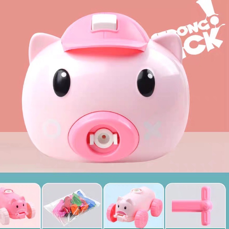 [GIÁ SIÊU RẺ LOẠI 1] Đồ chơi Xe bơm bóng xe bơm khinh khí cầu cho bé 1 TO 3 NHỎ- Đồ Chơi Trẻ Em