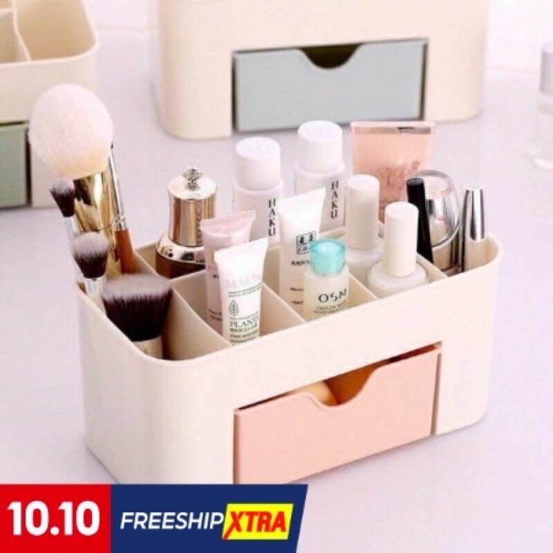 Kệ đựng mỹ phẩm có ngăn kéo đa năng