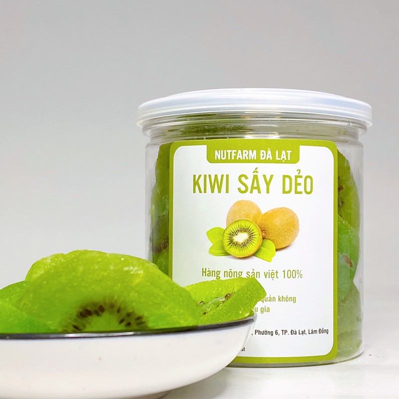 [FREESHIP] 400GR KIWI SẤY DẺO KHÔNG ĐƯỜNG NGON NGỌT TỰ NHIÊN | NUTFARM ĐÀ LẠT | TRÁI CÂY SẤY KHÔNG ĐƯỜNG ĐẶC SẢN ĐÀ LẠT