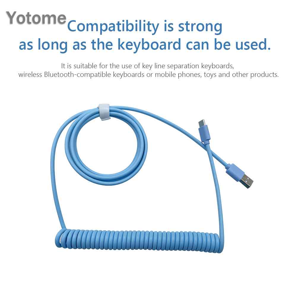 Dây Cáp Bàn Phím Cơ Type-C Sang USB