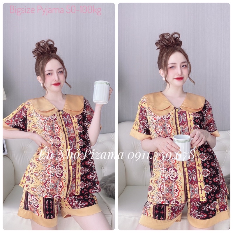 Bigsize Đùi Lụa 50-100kg Pijama