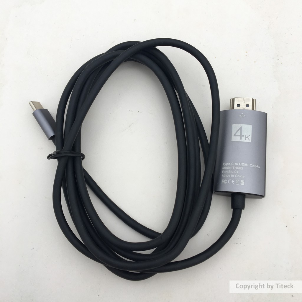 Cáp chuyển đổi USB Type C sang HDMI HD-4K