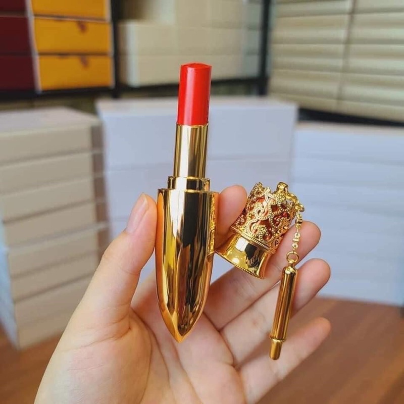 Son hoàng hậu màu 24 đỏ cam WHOO Luxury Lip Rouge 2017 (1 cây Full size)
