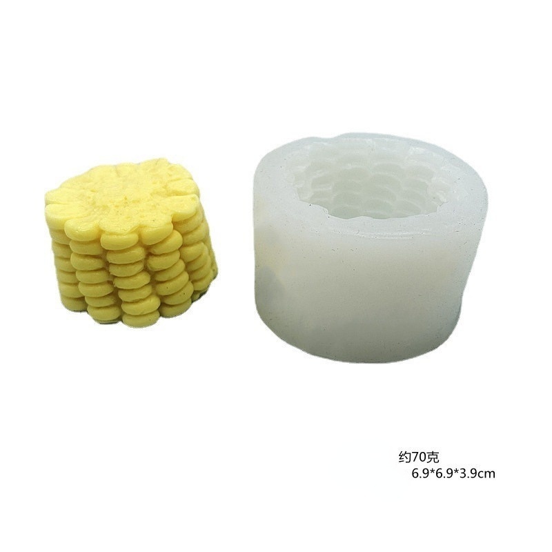 Khuôn Làm Bánh Hình Nửa Bắp Ngô Bằng Silicone