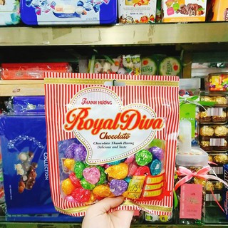 SOCOLA TRÁI TIM ROYAL DIVA THANH HƯƠNG 250G