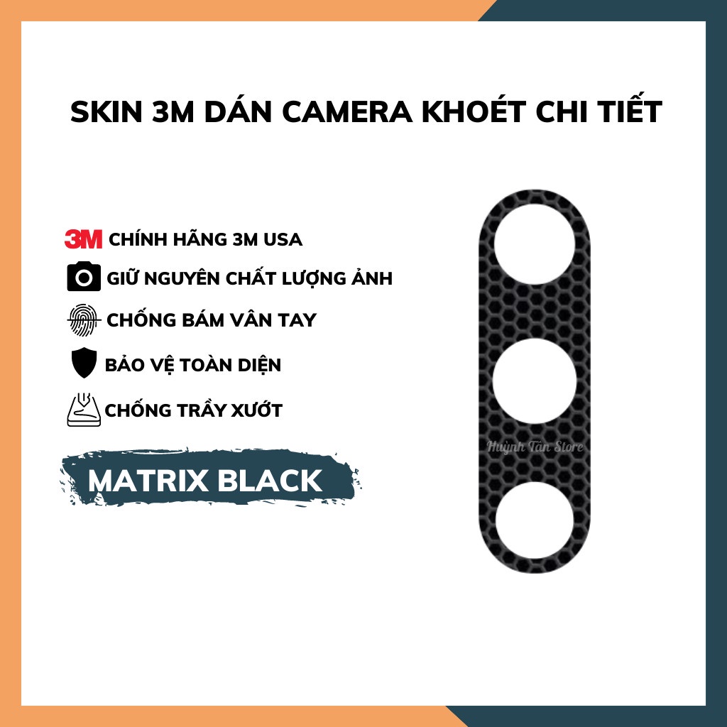 Miếng dán camera samsung note 10 5g note 10 plus skin 3m chính hãng từ USA chống trầy xướt mua 1 tặng 1 huỳnh tân store
