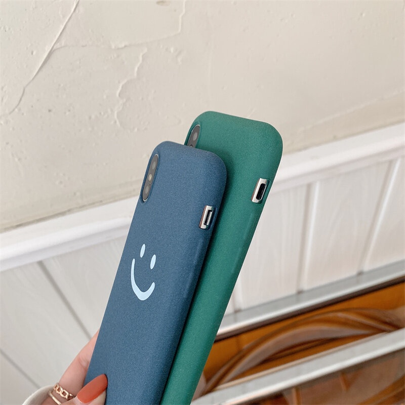Ốp Điện Thoại TPU Silicone Dẻo Mờ Hình Mặt Cười Thời Trang Mới Cho Realme C35 Realme 9i Realme 9 Pro Realme 9 Pro +