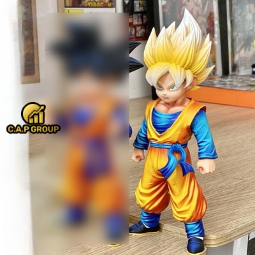 Mô hình Dragon Ball nhân vật SonGoTen và Trunks Ca Lích đeo kiếm có đầu thay thế trong 7 Viên Ngọc Rồng