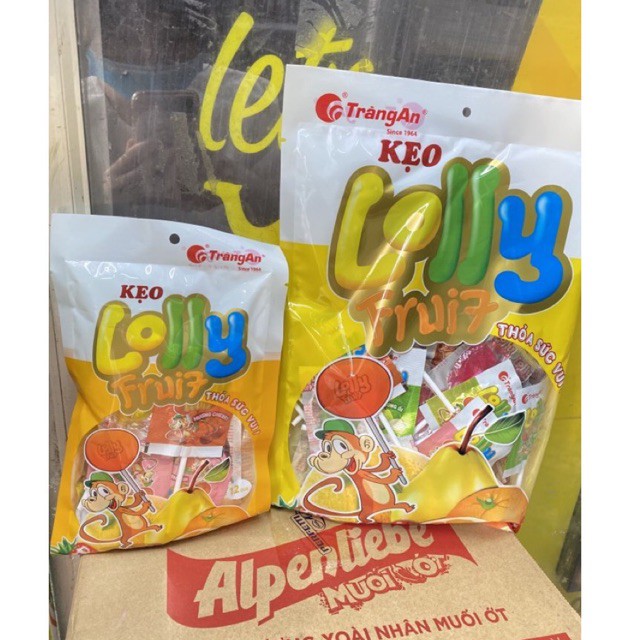 Kẹo Mút Lolly Fruit Tràng An Gói