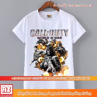 Áo thun in hình game Call of Duty Black Ops Đẹp - Có size trẻ em M2631