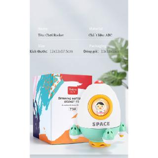 Toy while bathing swirling water rocket for babies