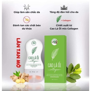 Lăn tan mỡ cao lá ổi collagen tiến hạnh
