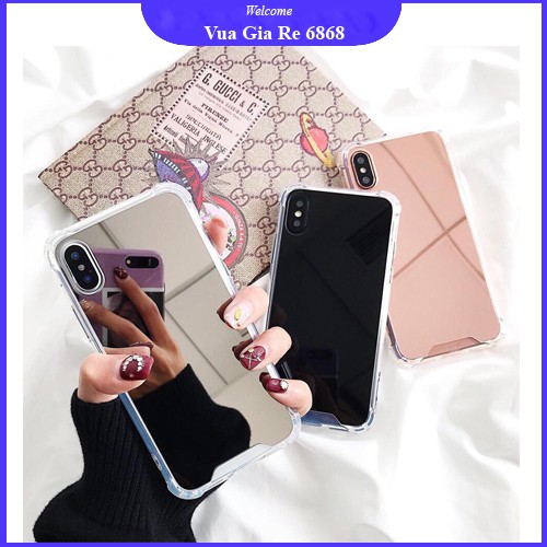 Ốp lưng iphone Tráng Gương 5/5s/6/6plus/6s/6s plus/6/7/7plus/8/8plus/x/xs/xs max/11/11 pro/11 promax