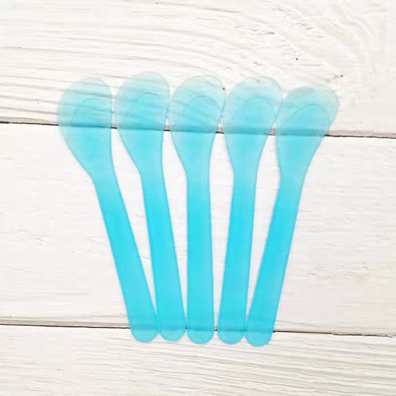 Combo 10 que nhựa đa năng san quét keo, mặt nạ loại dài 14.5cm