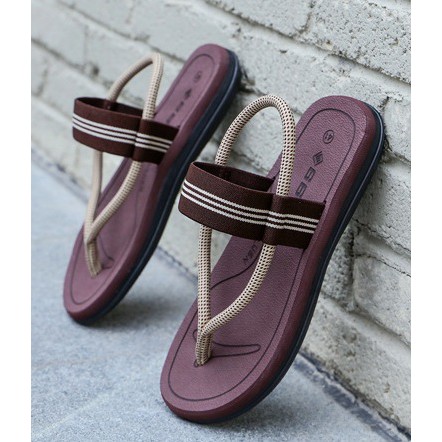 (GIÁ SỐC) _ Sandal Nam/nữ màu nâu ghi Nhãn hiệu LOULUEN đủ size