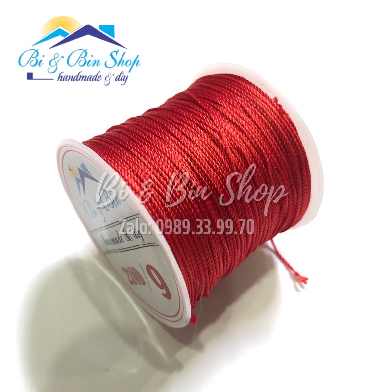 Chỉ Nilon 210D/6 Cuộn Nhỏ Dùng Xỏ Chuỗi Ngọc Hạt Trai, Xỏ Chuỗi Làm Handmade