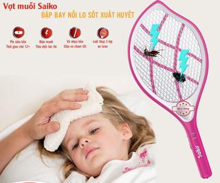 VỢT BẮT MUỖI SAIKO MS-1704